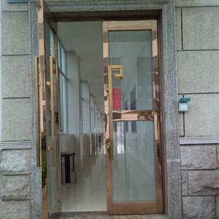 绍兴市玻璃门制作安装